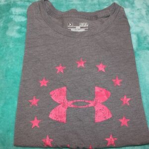 Grey Under Armour Tee
